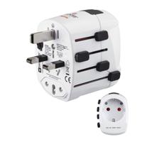 Hama Wereldreisadapter World Travel Pro 3-polig Hama Wereldreisadapter World Travel Pro 3-polig