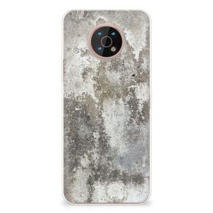 Nokia G50 TPU Siliconen Hoesje Beton Print