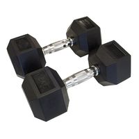 Hexa Dumbbells - Focus Fitness - 2 x 12 kg - thumbnail