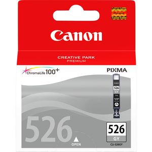 Canon inktcartridge CLI-526GY, 437 pagina's, OEM 4544B001, grijs