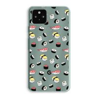 Sushi time: Google Pixel 5a 5G Transparant Hoesje