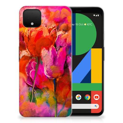 Smartphone hoesje Google Pixel 4 XL Tulips