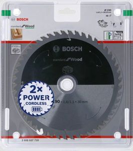 Bosch Accessories Bosch 2608837688 Hardmetaal-cirkelzaagblad 165 x 30 mm Aantal tanden: 24 1 stuk(s)