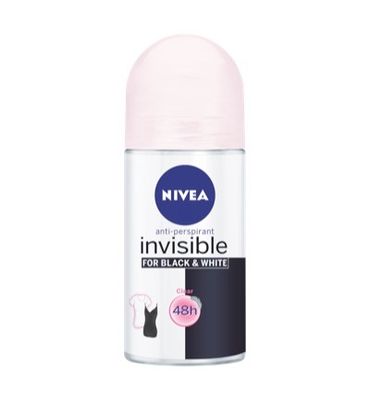 Nivea Nivea Deodorant Invisible Black&White Clear Roller (50ml)