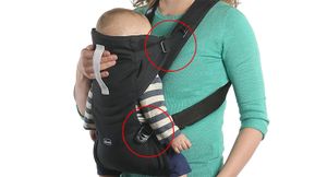 Ergonomische babydrager CHICCO Easyfit zwart