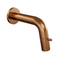 Brauer Copper Edition Fonteinkraan inbouw - uitloop 14cm - PVD - geborsteld koper 5-GK-082