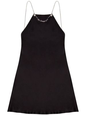 Diesel robe satiné Mini - Noir