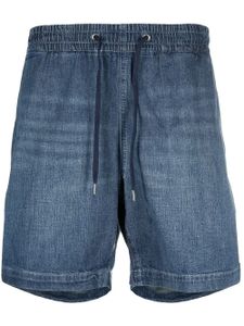 Polo Ralph Lauren short en jean à logo brodé - Bleu