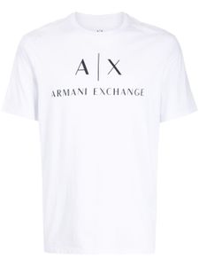 Armani Exchange t-shirt à logo imprimé - Blanc