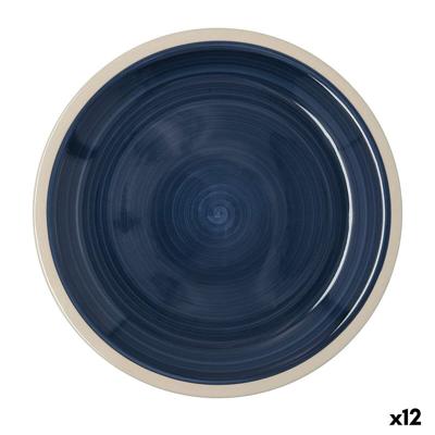 Eetbord Quid Baltic Beige Keramisch Ø 27 cm (12 Stuks)