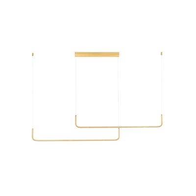 Lyora Strakke hanglampStrita goud dubbel 3000K - 9006089