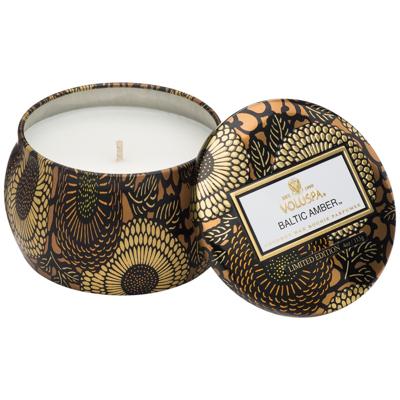 Voluspa Japonica Collection Baltic Amber Mini Tin Candle 113gr Voluspa Japonica Collection Baltic Amber Mini Tin Candle 113gr