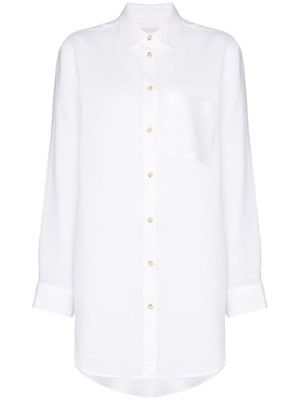 Asceno chemise oversize en lin - Blanc