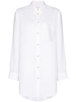 Asceno chemise oversize en lin - Blanc