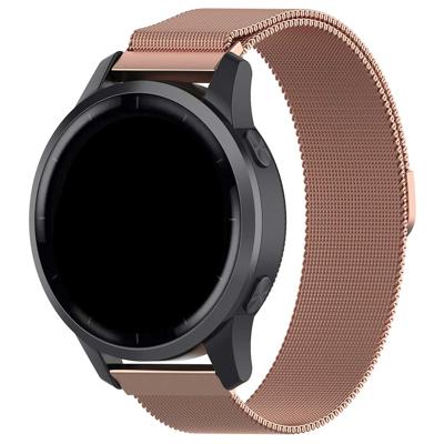 Samsung Galaxy Watch 6 Magnetische Milanese Band - Rose Roze Samsung Galaxy Watch 6 Magnetische Milanese Band - Rose Roze