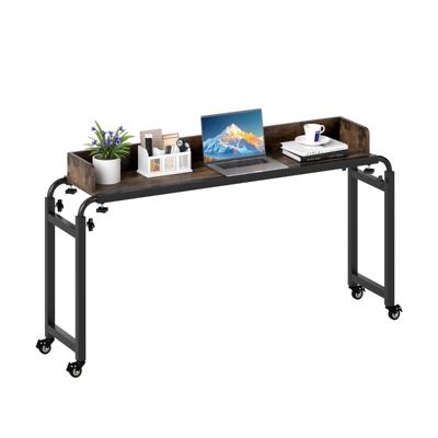 Bedtafel met Wielen & Verstelbare Hoogte & Lengte Bedtafel Zorgtafel Bureau