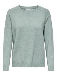 Only Onllesly Kings L/s Pullover Knt Noos 15170427 Trui Gray Mist Melange