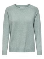 Only Onllesly Kings L/s Pullover Knt Noos 15170427 Trui Gray Mist Melange