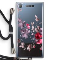Mooie bloemen: Sony Xperia XZ1 Transparant Hoesje met koord