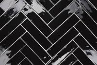 Wandtegel Estudio Camden 30x7,5cm black glans