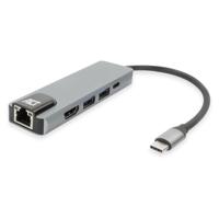 ACT usb-c 4k docking station for hdmi monitor, ethernet pd
