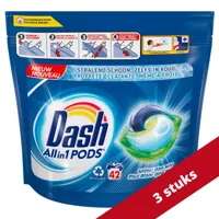 Dash Pods All-in-1 Regular Voordeelverpakking - 126 Stuks (3x42) - thumbnail