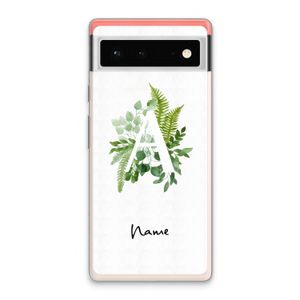 Green Brush: Google Pixel 6 Transparant Hoesje