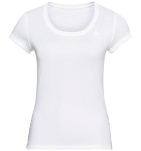 Odlo Active F Dry Light Eco Dames T-shirt White M