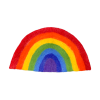 Papoose Toys Papoose Toys Half Rainbow Mat - thumbnail