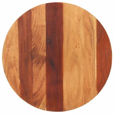 Tafelblad rond 25-27 mm 60 cm massief acaciahout