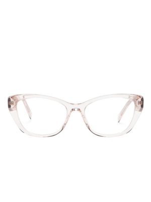 Prada Eyewear lunettes de vue à monture papillon - Rose