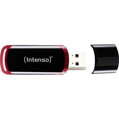 Intenso Business Line USB-stick 8 GB Zwart, Rood 3511460 USB-A 2.0