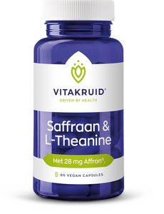 Vitakruid Saffraan & L-Theanine Capsules