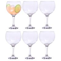 Alessandro Gin/tonic Cockailglazen - 12x stuks - glas - 600 ml - H20 cm