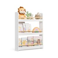 Kinderboekenkast met legplanken voor speelgoed en boeken, 60B cm