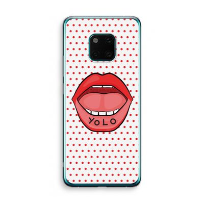 Yolo Denise: Huawei Mate 20 Pro Transparant Hoesje