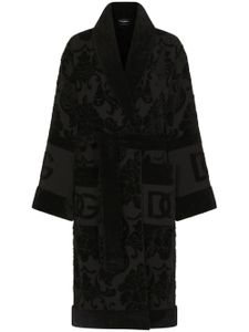 Dolce & Gabbana peignoir en jacquard