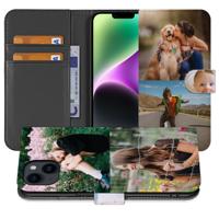 Book Case Hoesje Maken voor de iPhone 15 | Eigen telefoonhoesje ontwerpen | Op maat gemaakt