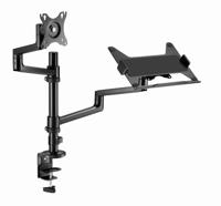 Gembird MA-DA-04 flat panel bureau steun 81,3 cm (32") Zwart - thumbnail