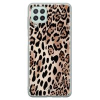 Samsung Galaxy A22 4G siliconen hoesje - Golden wildcat