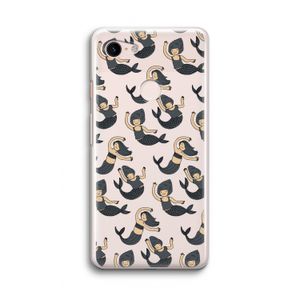 Zeemeermin: Google Pixel 3 Transparant Hoesje