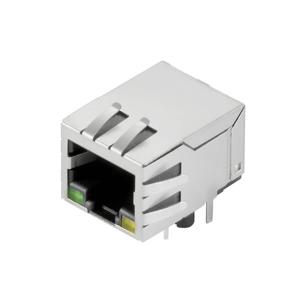 Weidmüller RJ45C5 R1D 3.2E4G/Y RL RJ45-aansluitstekker CAT 5 2562870000 Bus, inbouw horizontaal Aantal polen (sensoren) 12 Zilver, Zwart 200 stuk(s)