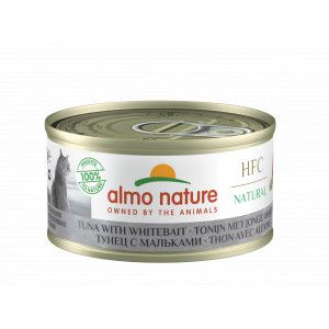 Almo Nature HFC Natural tonijn met ansjovis natvoer kat (70 g) 18 x 70 g