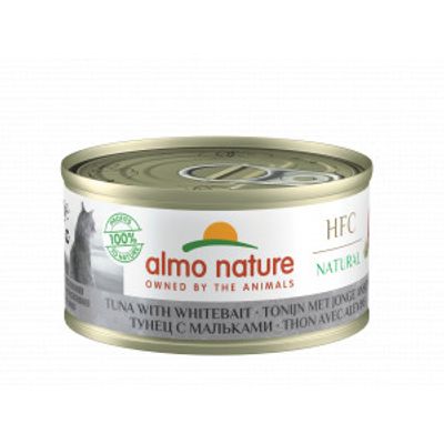 Almo Nature HFC Natural tonijn met ansjovis natvoer kat (70 g) 24 x 70 g
