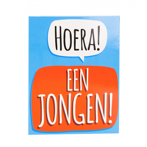 Surprise Card - Hoera een jongen