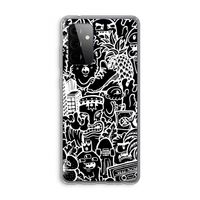 Vexx Black Mixtape: Samsung Galaxy A72 Transparant Hoesje