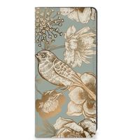 Smart Cover voor OPPO A78 | A58 5G Vintage Bird Flowers