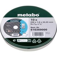 Metabo 616369000 Doorslijpschijf 230 mm 1 stuk(s) RVS