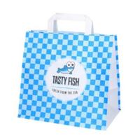 Papieren Draagtas Vis (26×17×26cm)