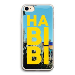 Habibi Majorelle : iPhone 7 Transparant Hoesje